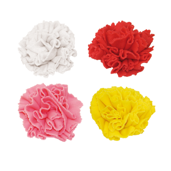 Claveles Colores Surtidos. 60 unidades.