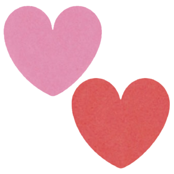 Corazón Oblea. 1800 unidades.