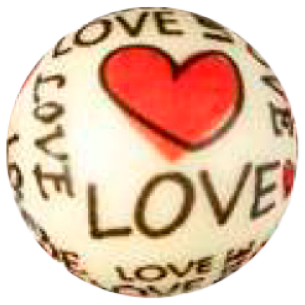 Minibolas Love. 108 unidades.