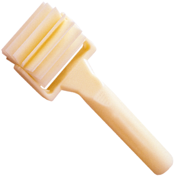 Rodillo marcador para masas.