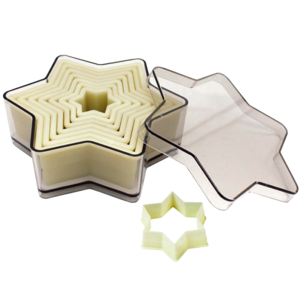 Set Cortapastas Estrellas con Refuerzo. 7 unidades.