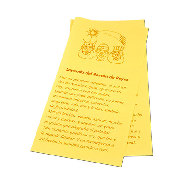 Leyenda Roscón. 100 Unidades.