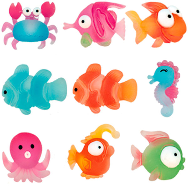 Animales Marinos 2D. 100 Unidades.