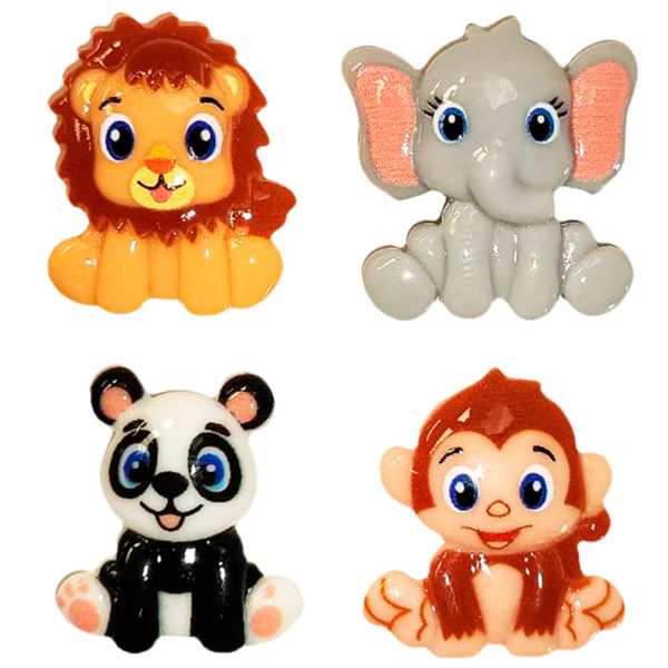 Animales Selva 2D. 100 Unidades.