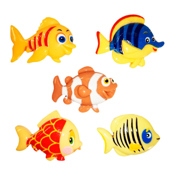 Peces Colores 2D. 100 Unidades.
