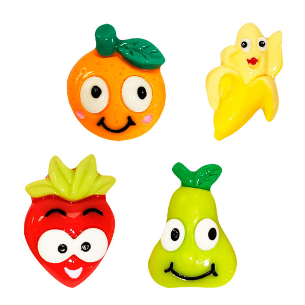 Frutas 2D. 100 Unidades.