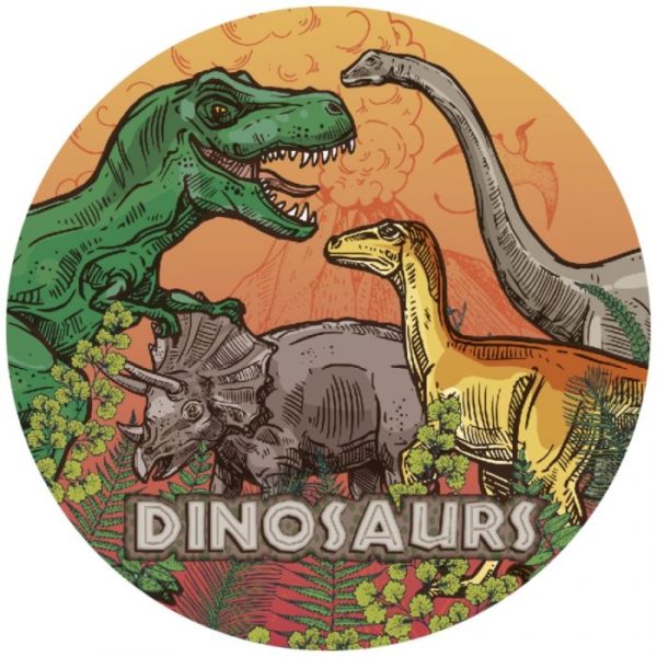 Discos de oblea - Dinosaurios