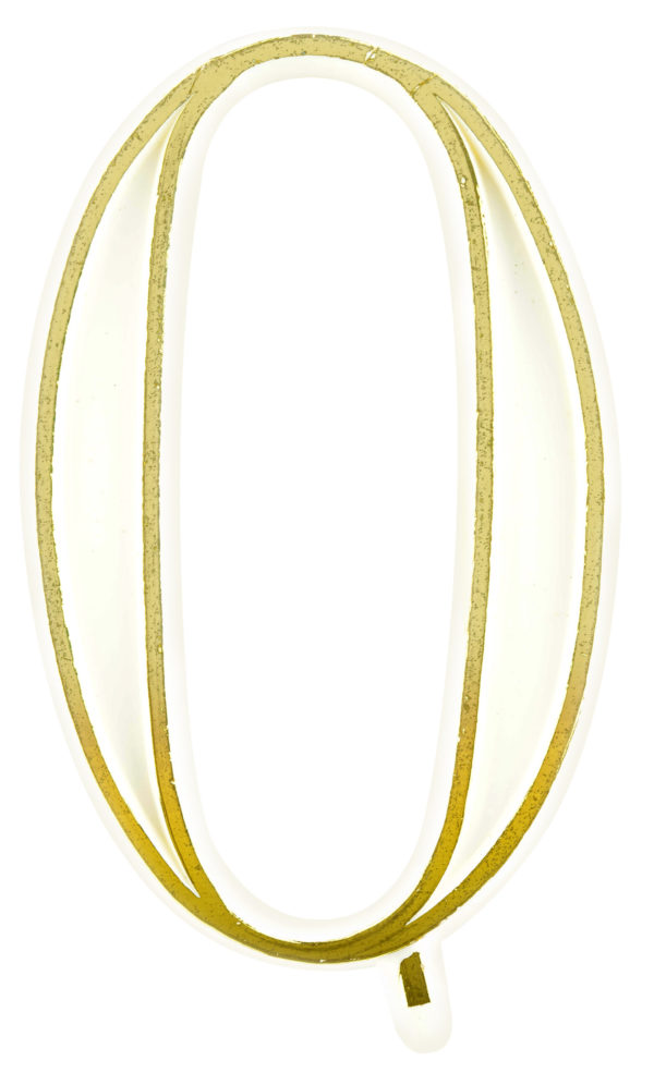 Repuesto número de plástico 0