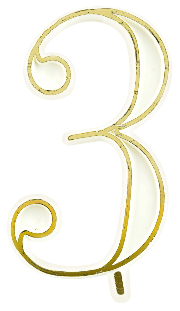 Repuesto número de plástico 3