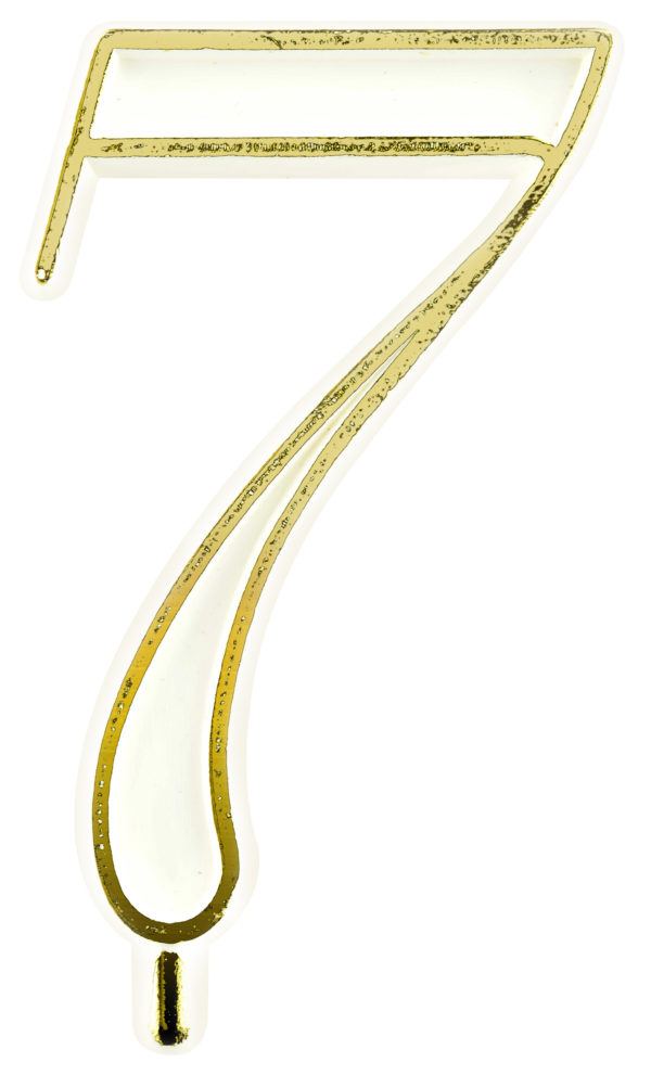 Repuesto número de plástico 7