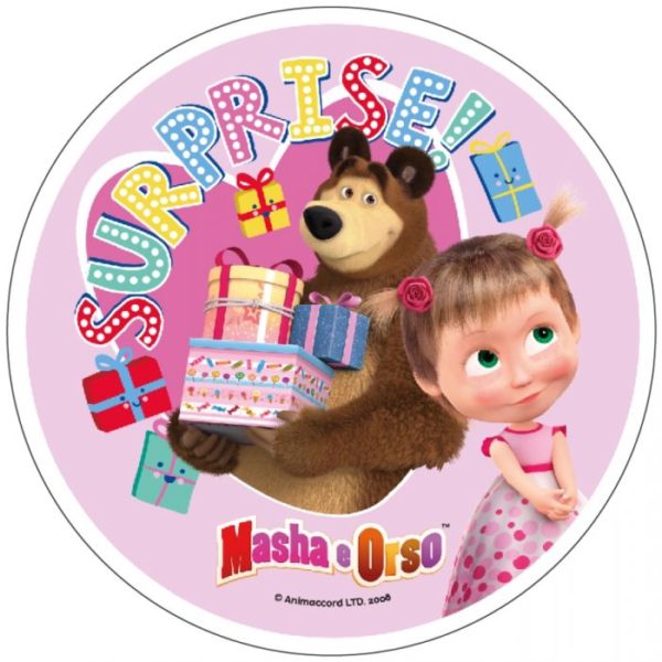 Discos de oblea - Masha y el Oso