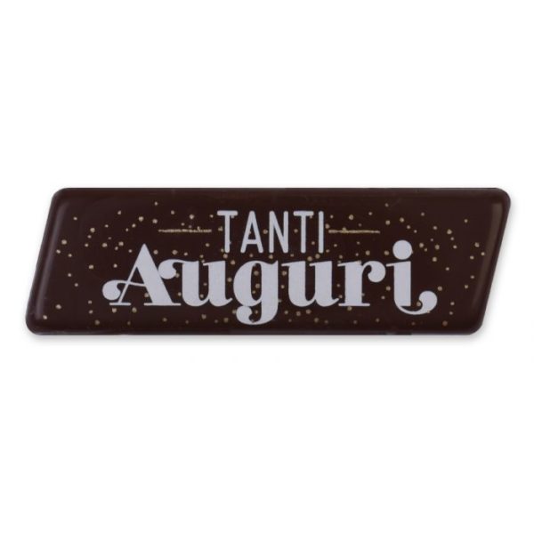 Trapecio en blister de chocolate negro