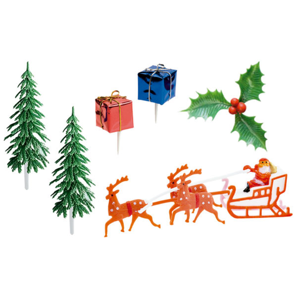 Kit Tronco Navidad. 12 unidades.