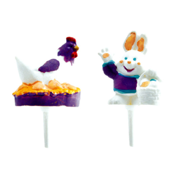 Gallina y Conejo Pick. 72 unidades.