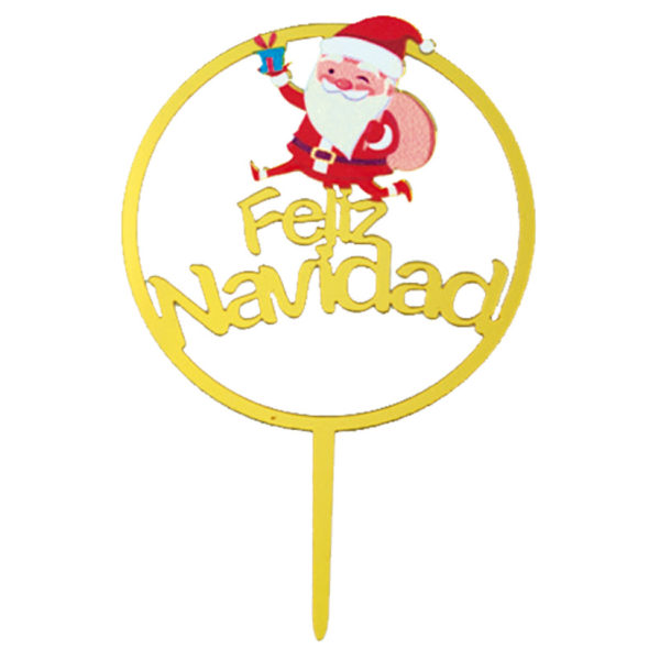 Topper Navidad. 24 unidades.