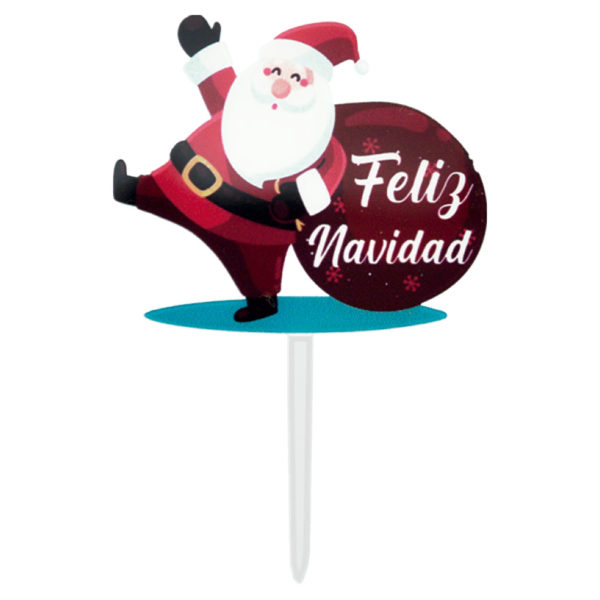 Topper Navidad. 24 unidades.
