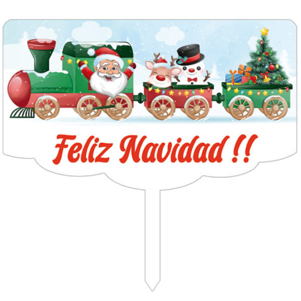 Topper Navidad. 24 unidades.