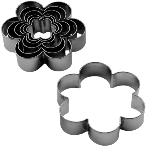 Set Cortapastas Margarita. 7 unidades.