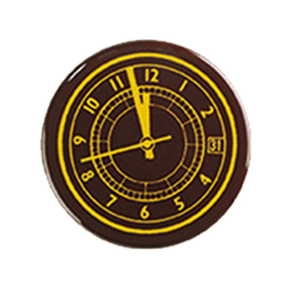 Reloj Chocolate. 60 unidades.