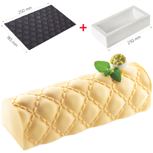 Pack Molde Tronco + Plancha Textura