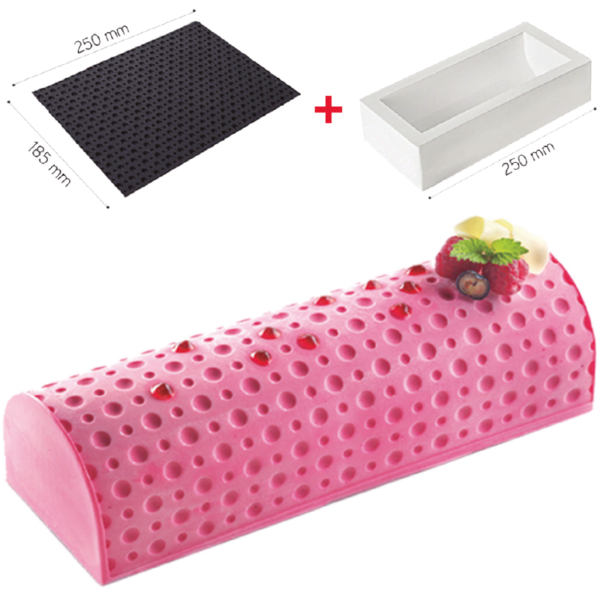 Pack Molde Tronco + Plancha Textura