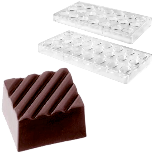 Molde Bombón. 24 Piezas.