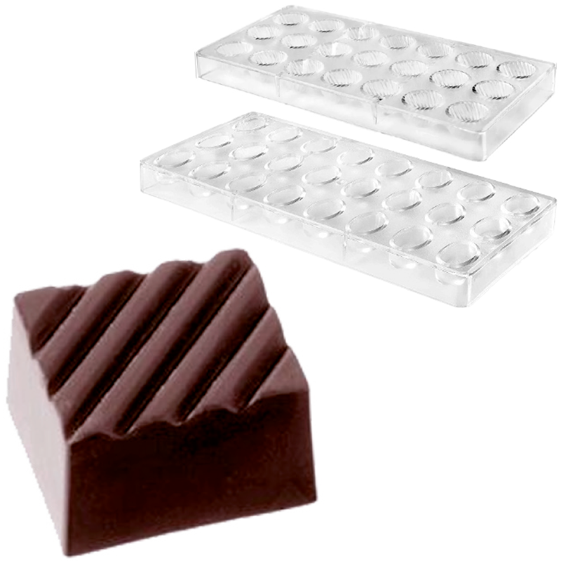 Molde Bombón. 24 Piezas.