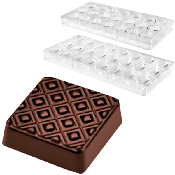 Molde Bombón. 18 Piezas.