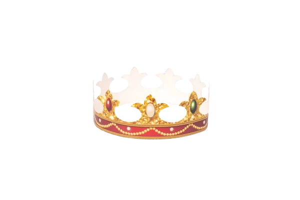 Coronas para roscón de Reyes