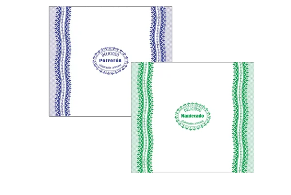 Papel impreso para polvorones y mantecados 2