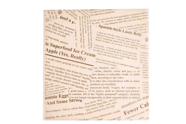 Papel antigrasa personalizado 2